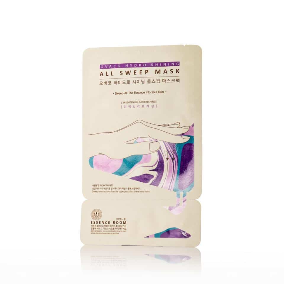 50+5 gratis Hydro Shinning All Sweep Mask Pack 1st